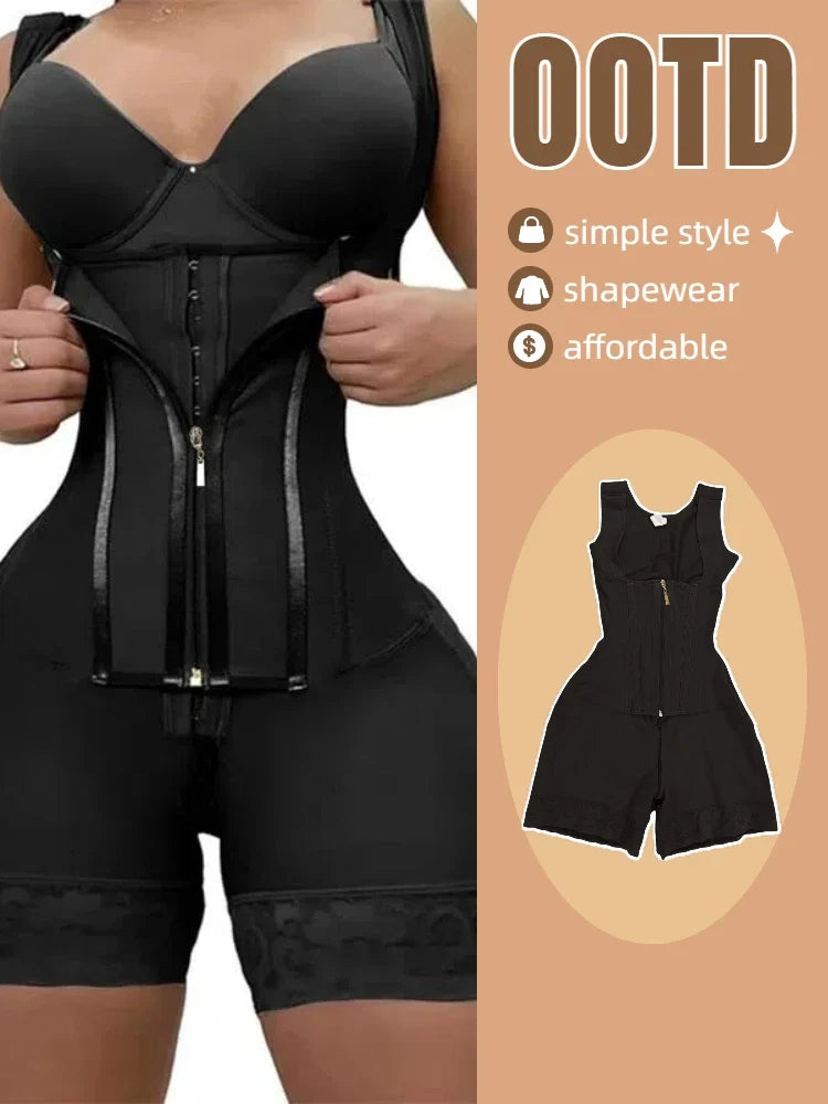 Elegant Lace Shaping Bodysuit